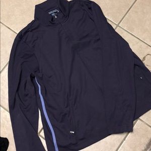 Purple track sweatshirt